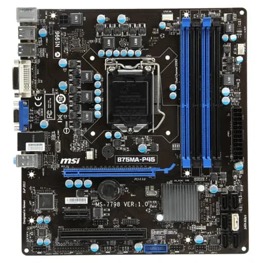 MSI B75MA-P45 (LGA1155) DDR3