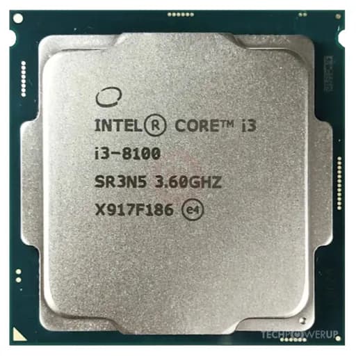 Intel Core i3-8100 (i3-8100, i3-8300) (LGA1151)